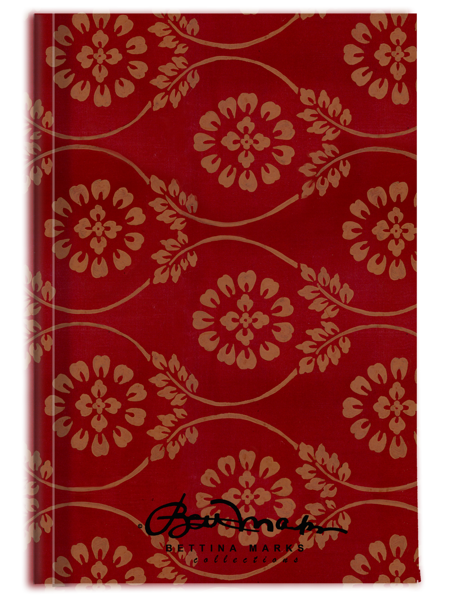 Red Pear and Almond Buff (coloured) Turkish Tapestry Journal