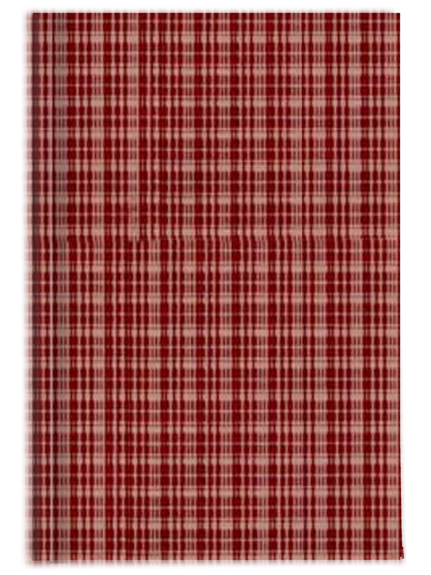 Marsala and Khaki Plaid Journal