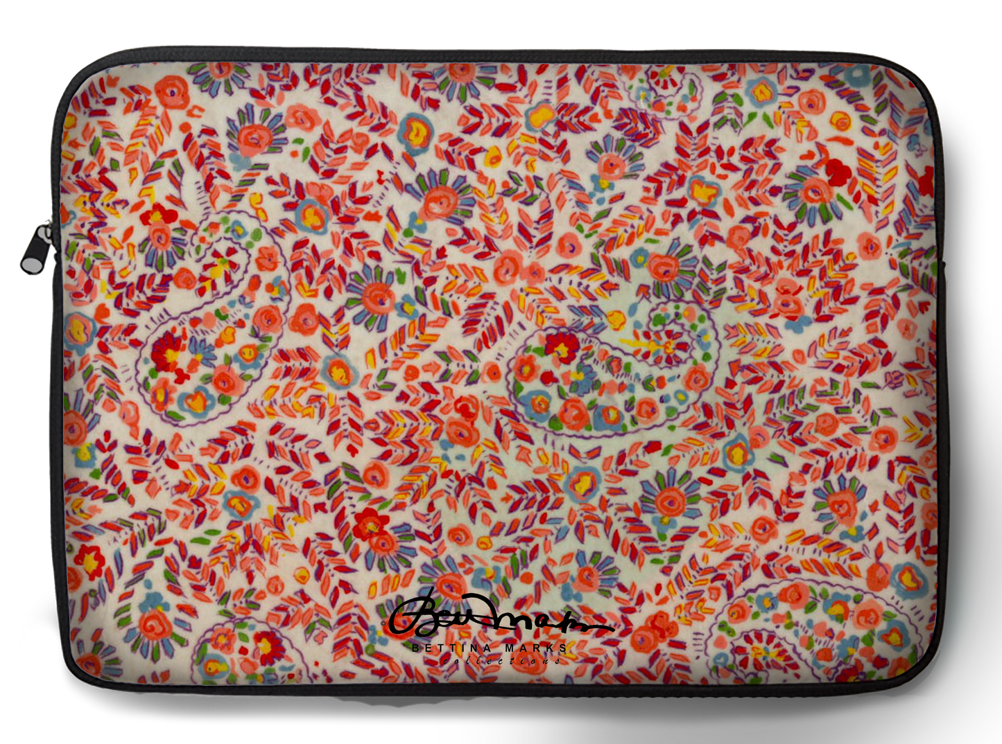 Retro Paisley Laptop Sleeve