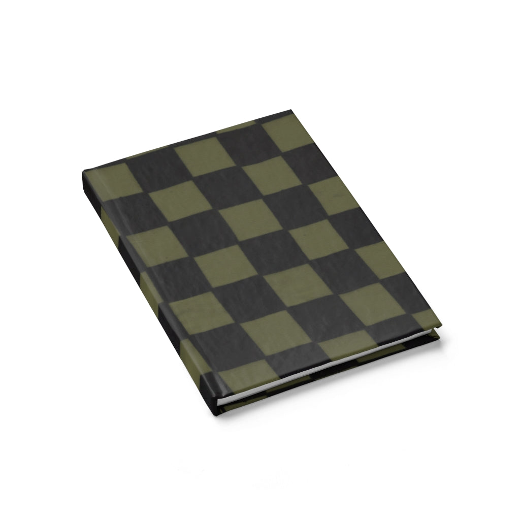 Khaki Checkerboard Journal