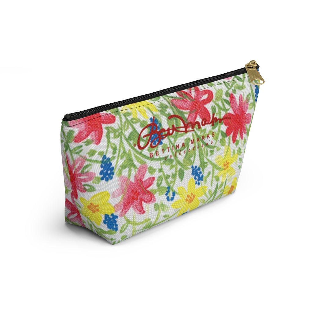 Wildflower Accessory Pouch w T-bottom