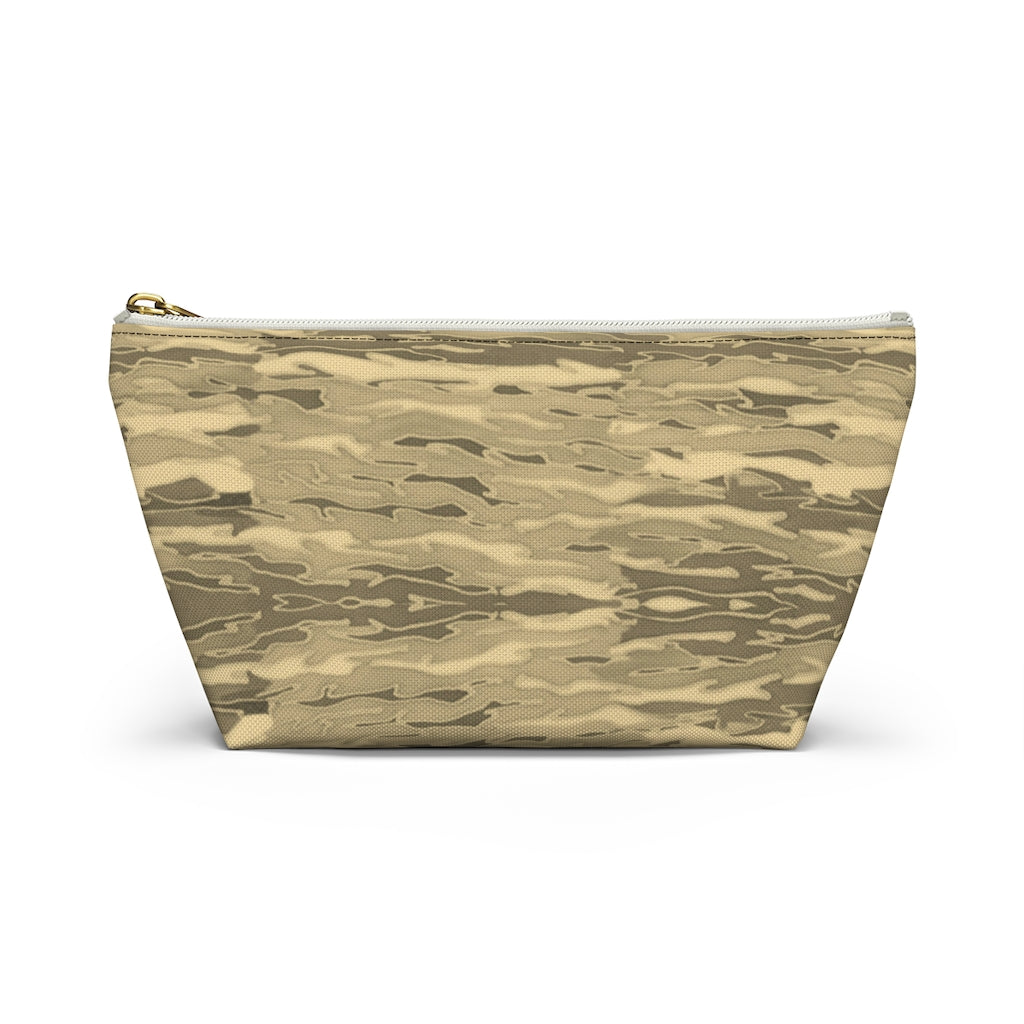 Sand Lava Camouflage Accessory Pouch w T-bottom