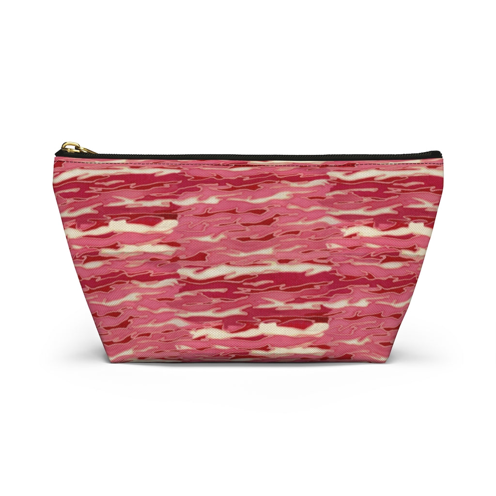 Pink Camouflage Lava Accessory Pouch w T-bottom