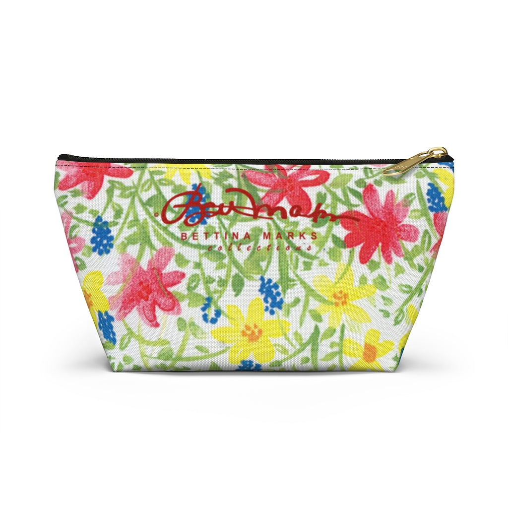 Wildflower Accessory Pouch w T-bottom