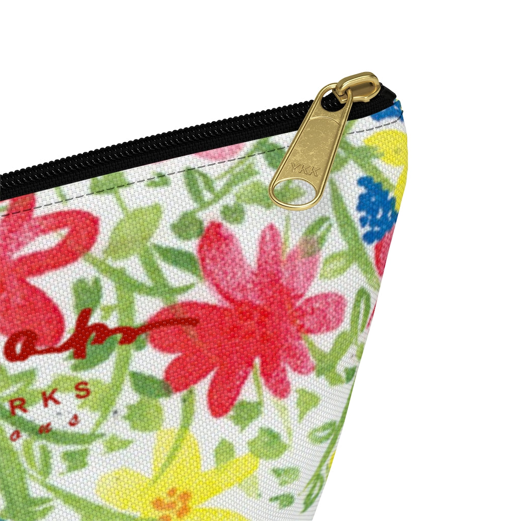 Wildflower Accessory Pouch w T-bottom