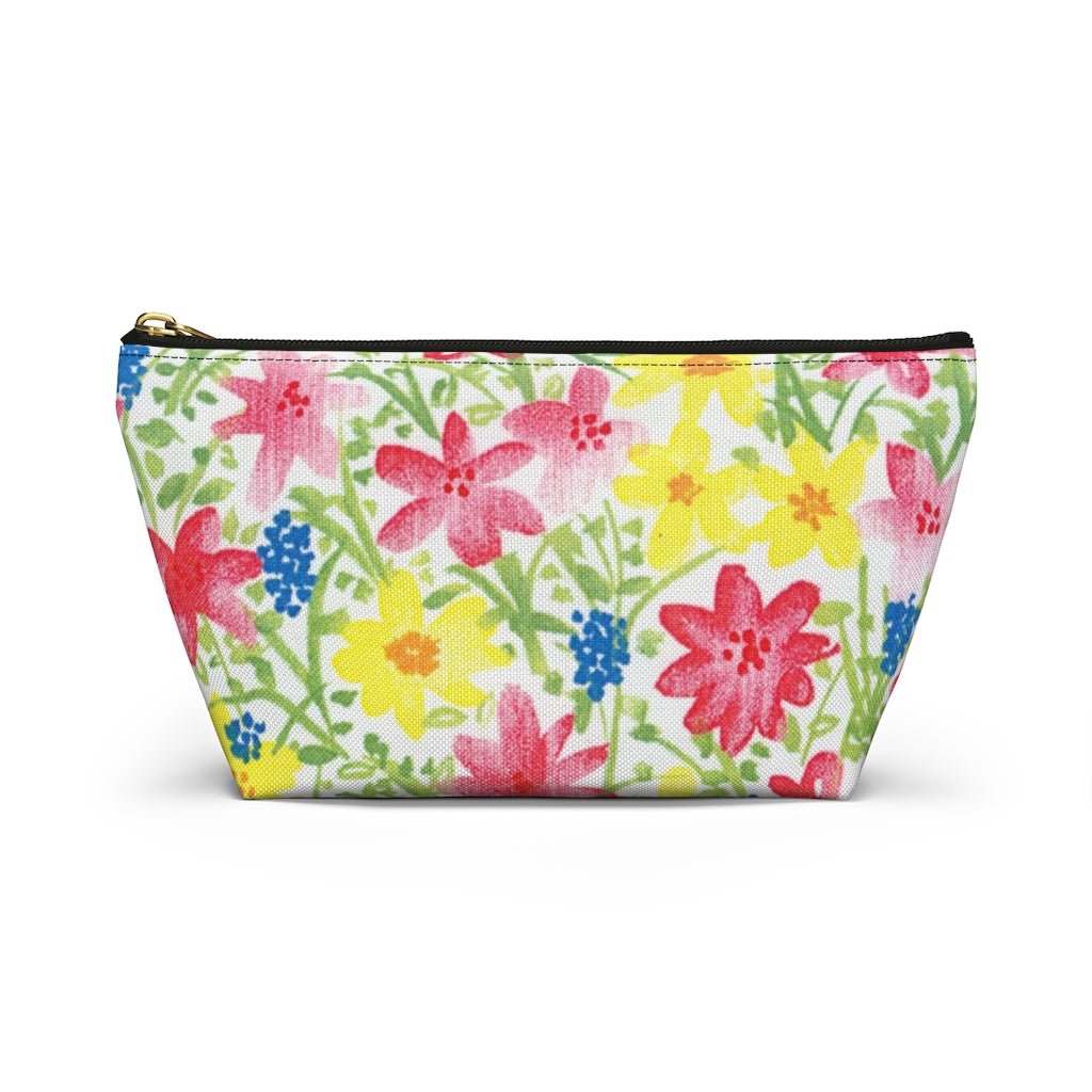 Wildflower Accessory Pouch w T-bottom