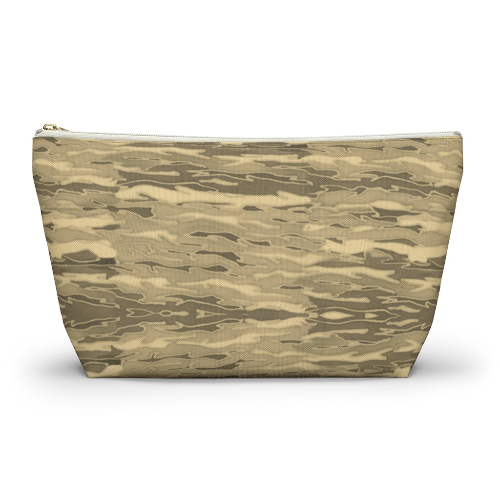 Sand Lava Camouflage Accessory Pouch w T-bottom