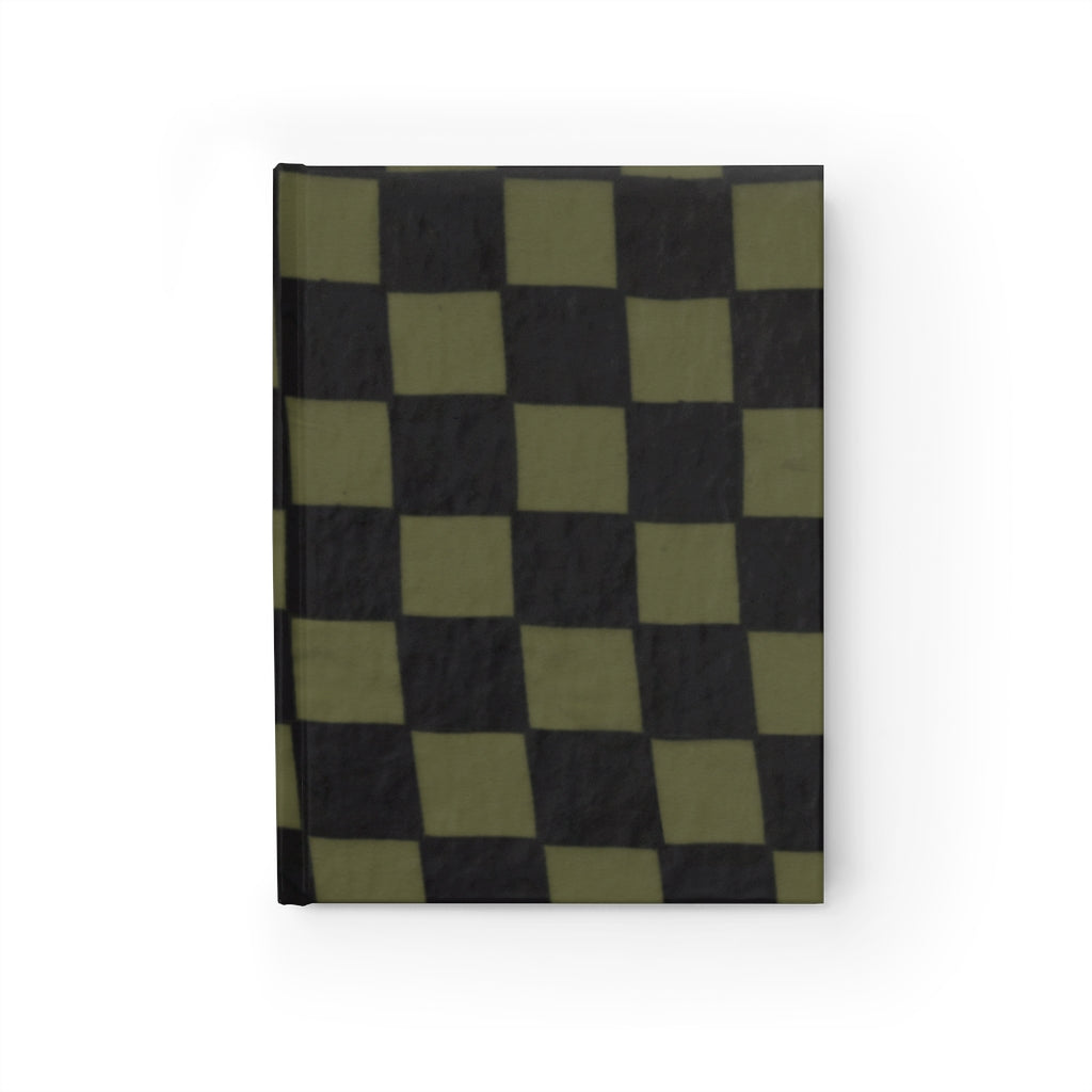 Khaki Checkerboard Journal