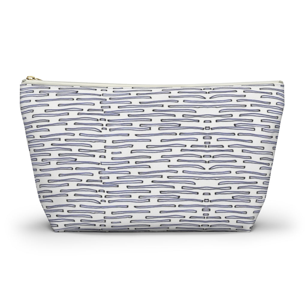 Nautical Crew Accessory Pouch w T-bottom