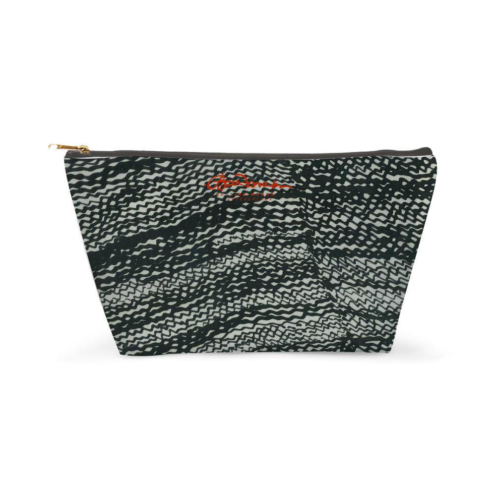 Tire Scribbles Design -- Accessory Pouch T-Bottom