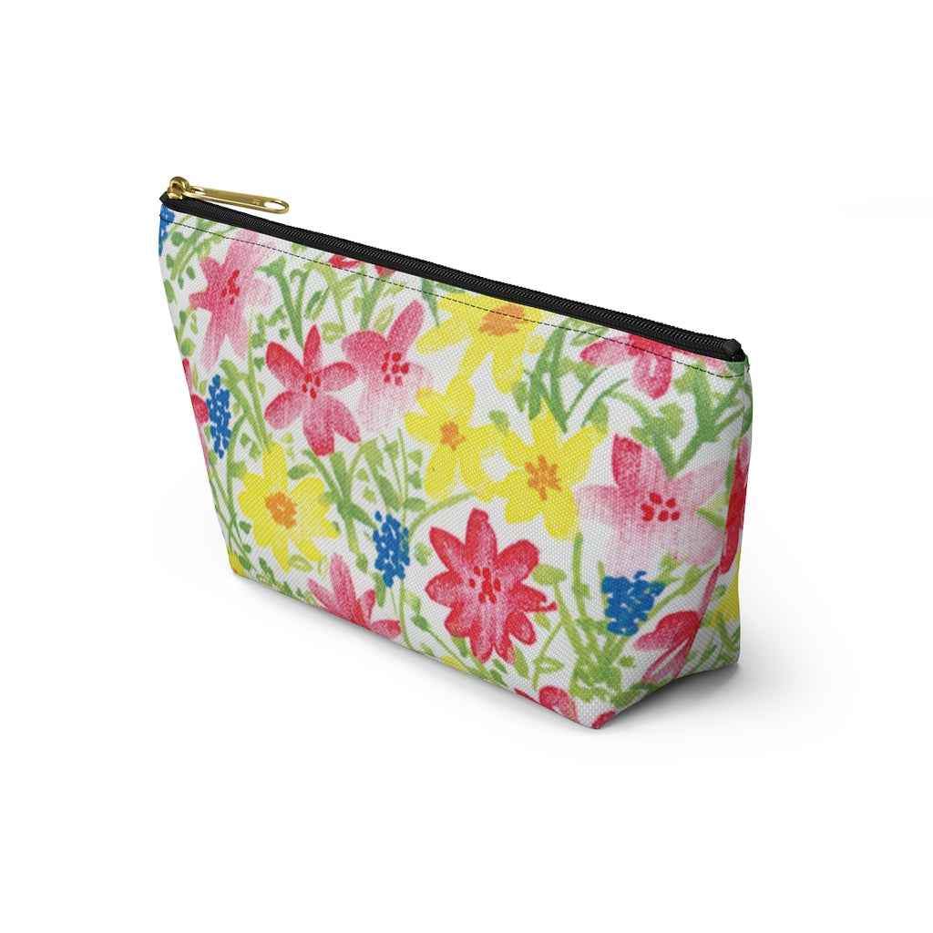 Wildflower Accessory Pouch w T-bottom