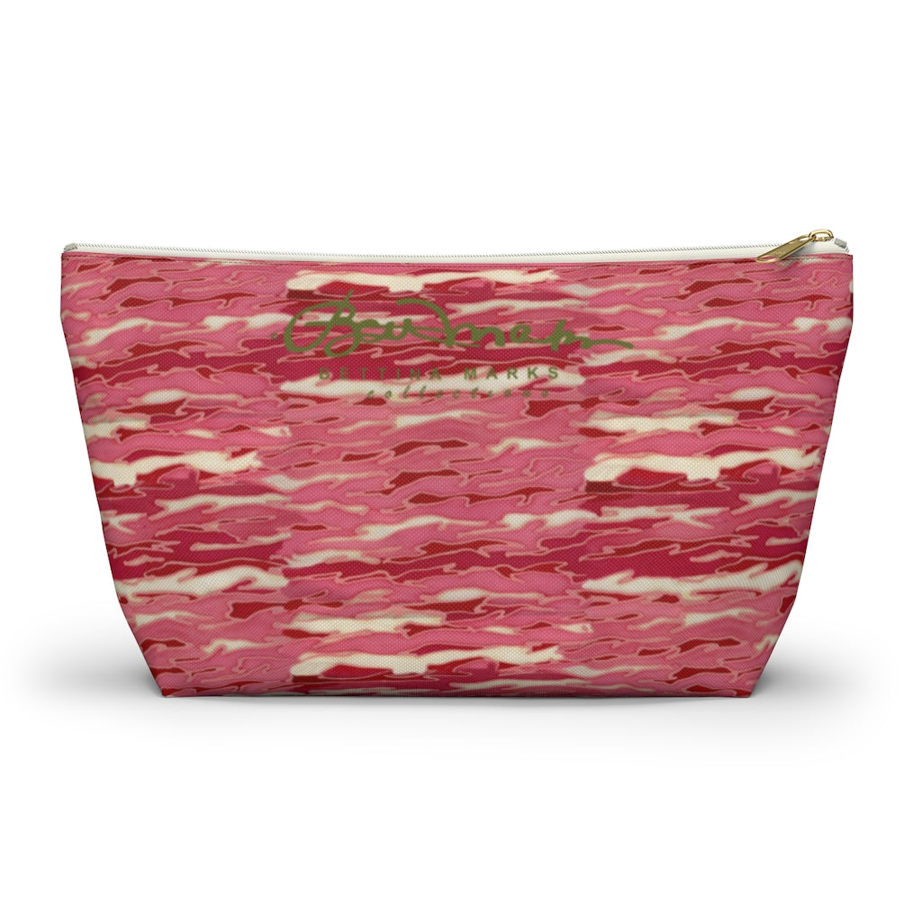 Pink Camouflage Lava Accessory Pouch w T-bottom
