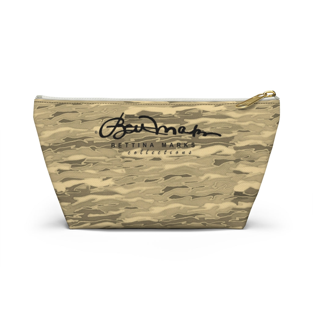 Sand Lava Camouflage Accessory Pouch w T-bottom
