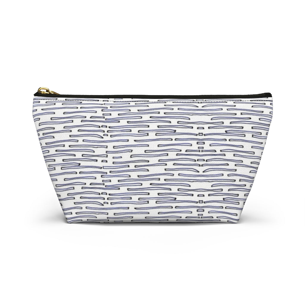 Nautical Crew Accessory Pouch w T-bottom