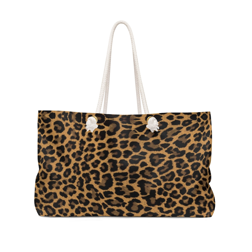 Leopard Weekender Bag