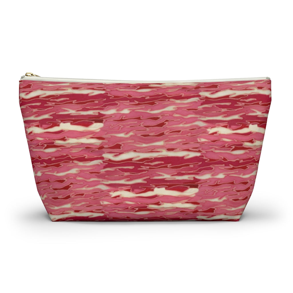 Pink Camouflage Lava Accessory Pouch w T-bottom