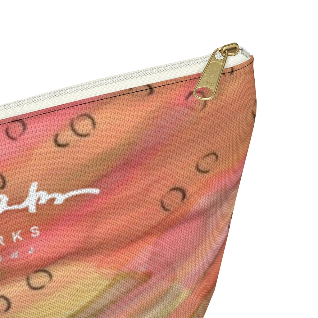 Dreamy Floral Accessory Pouch w T-bottom