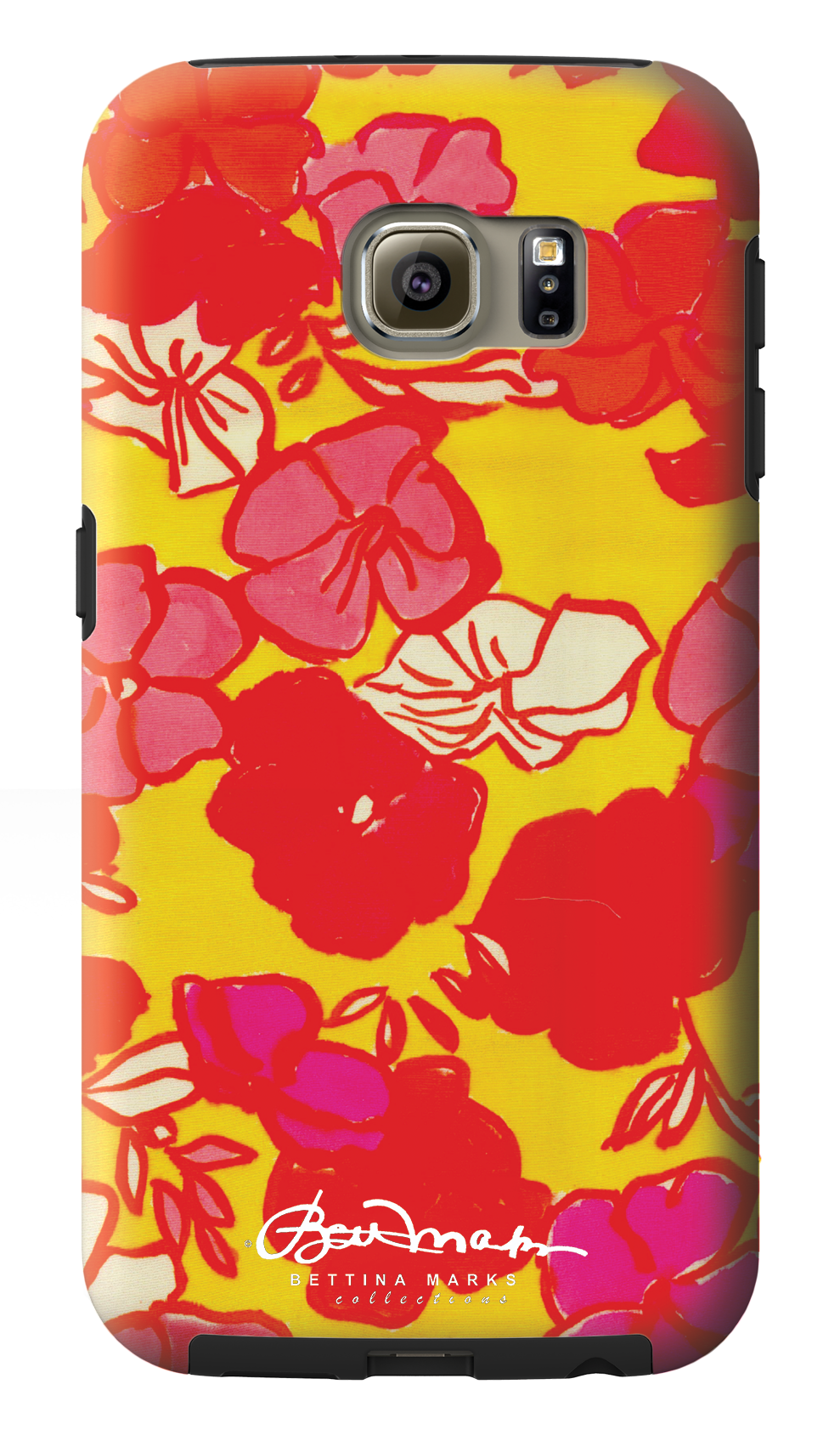 Sixties Floral Samsung Galaxy Tough Case