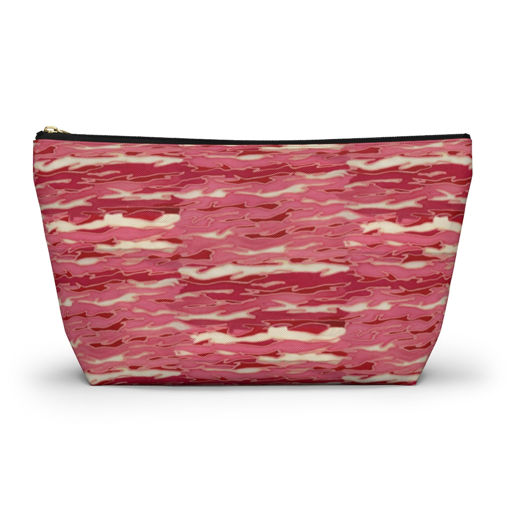 Pink Camouflage Lava Accessory Pouch w T-bottom