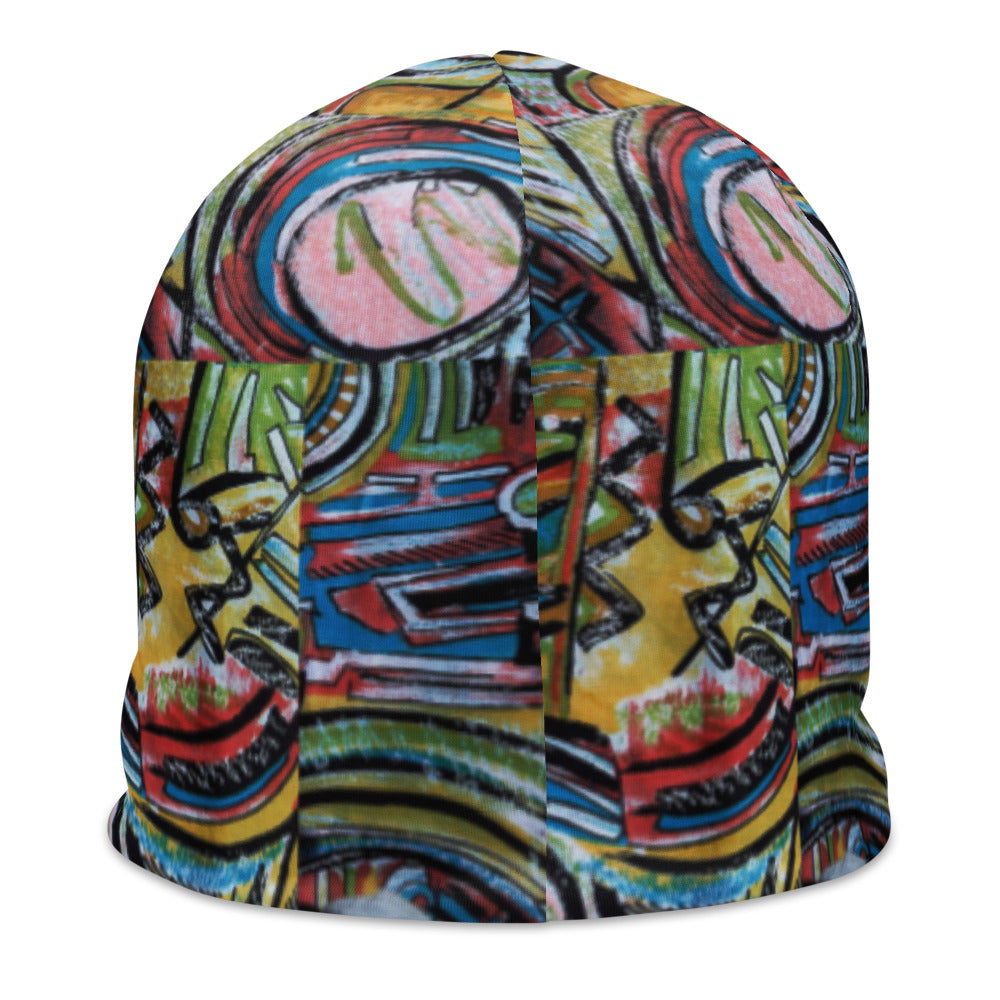 Whirl Wind All-Over Print Beanie
