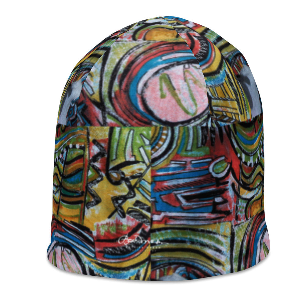 Whirl Wind All-Over Print Beanie