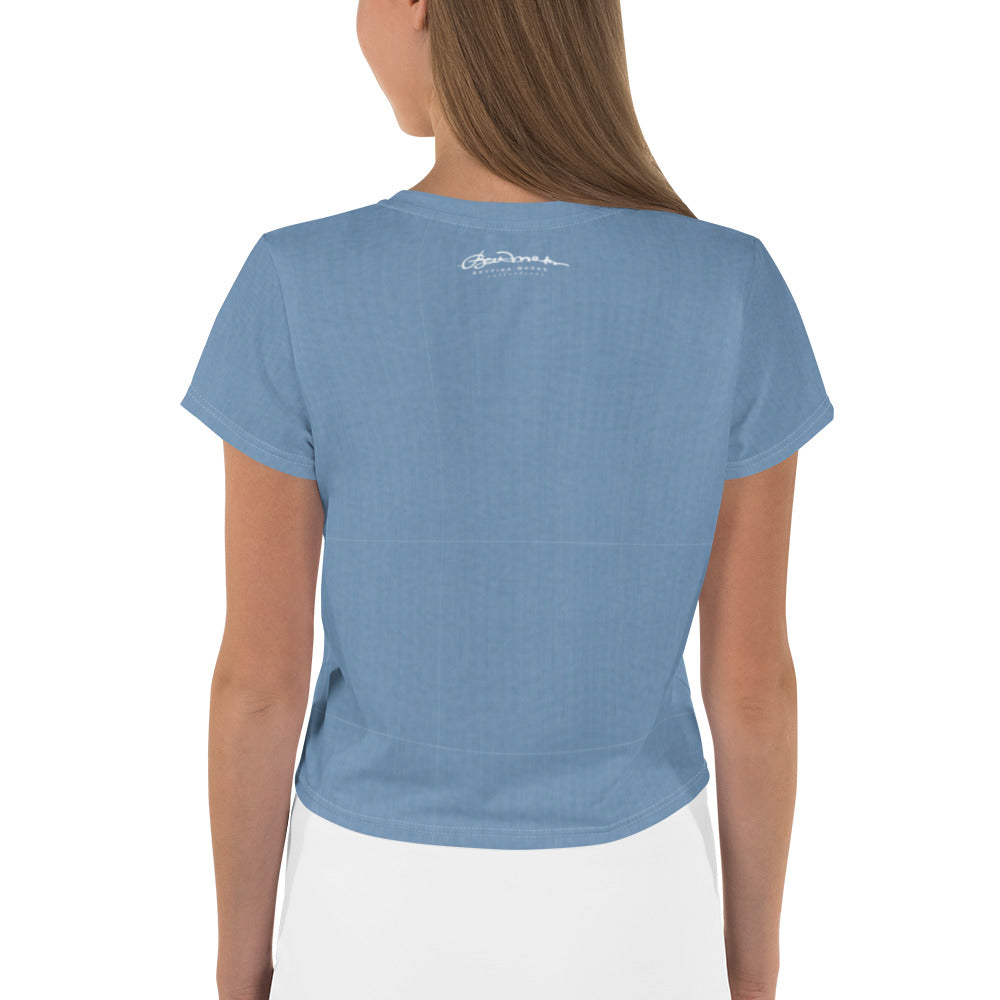 Lapis Space Crop Tee