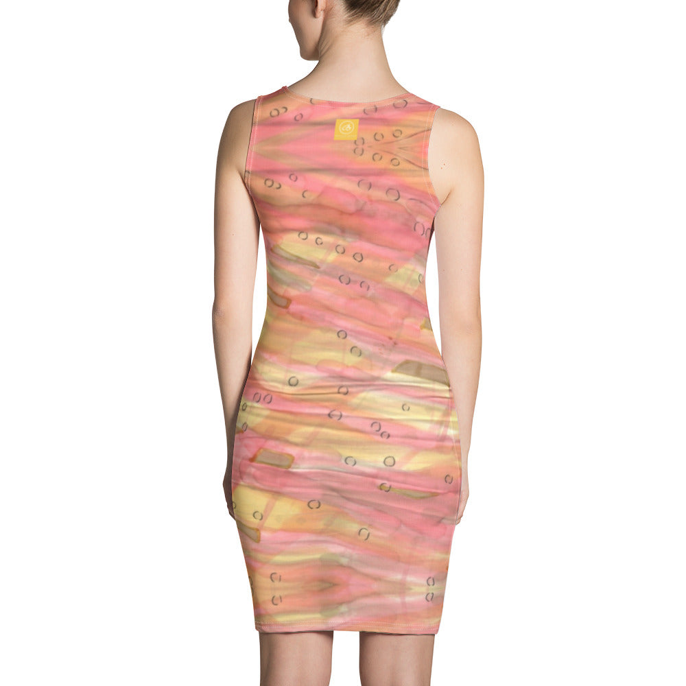 Dreamy Floral Fitted Tank Dress