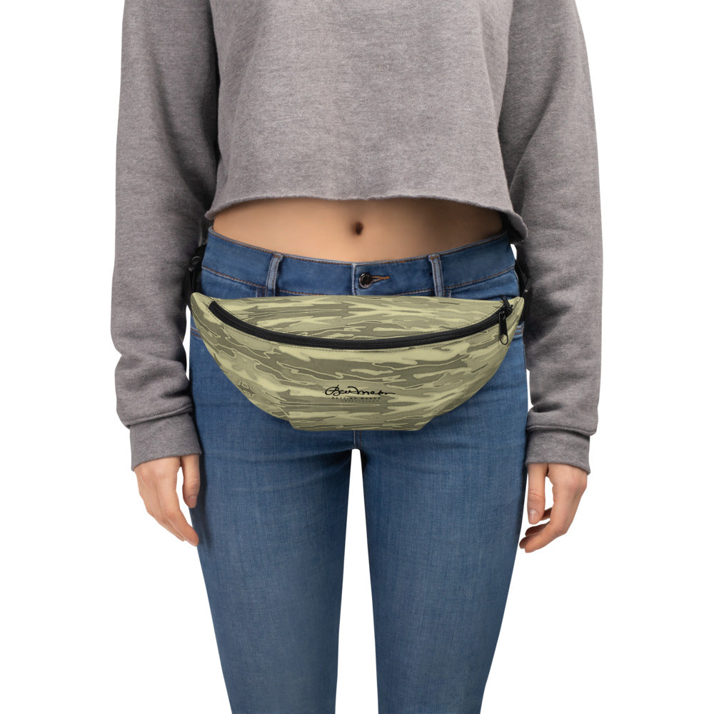 Khaki Lava Camouflage Fanny Pack