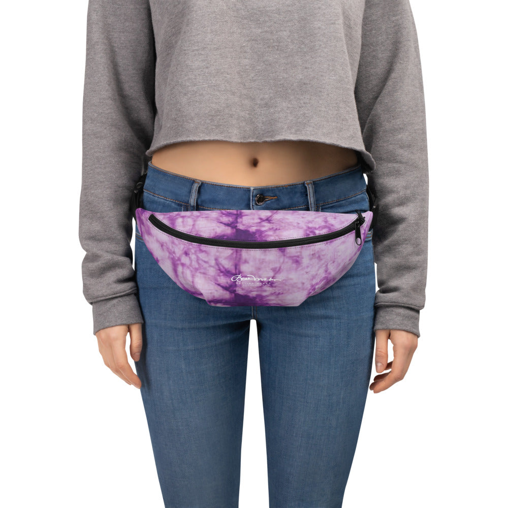 Purple Tie Dye Fanny Pack