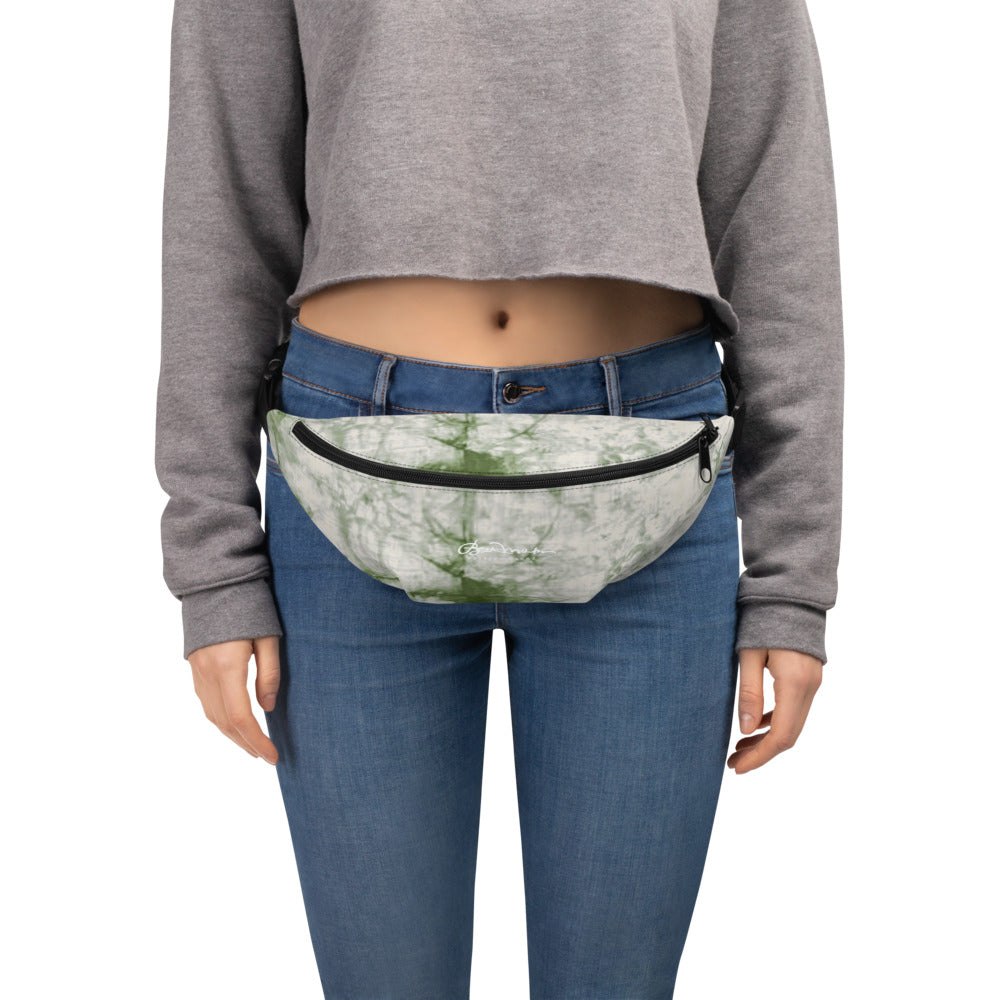 Sage Tie Dye Fanny Pack