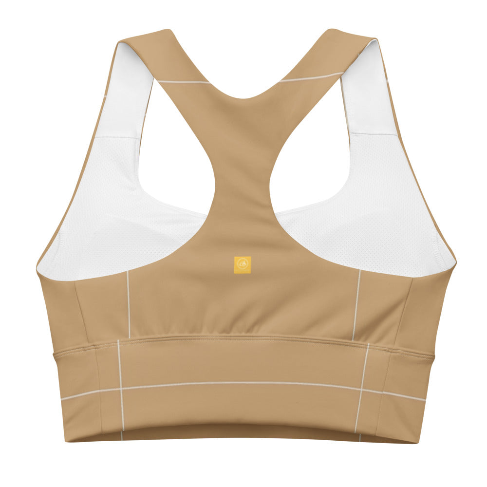 Camel Longline sports bra
