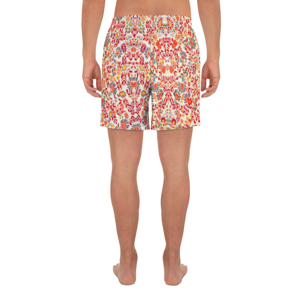 Retro Paisley Mens Shorts