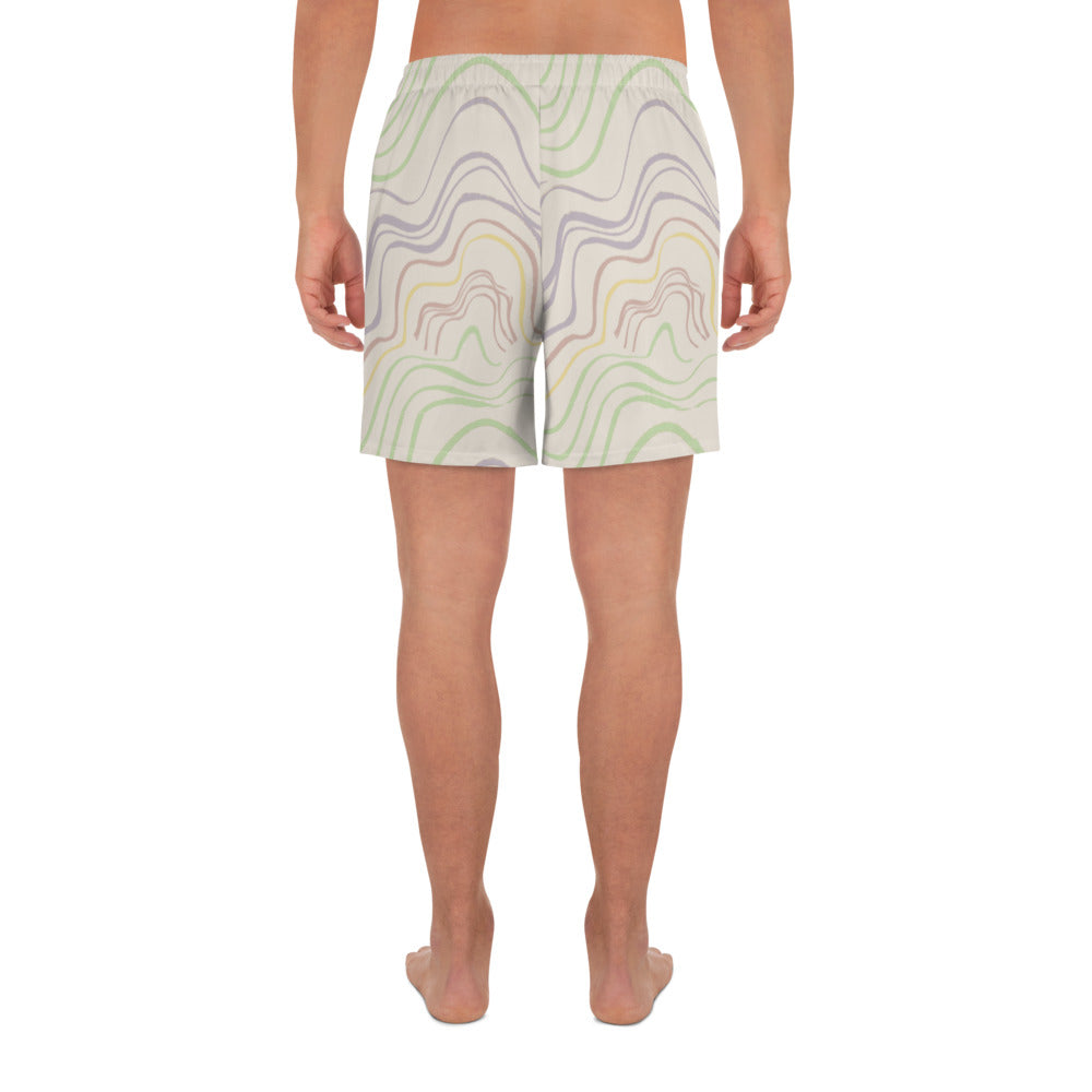 Sixties Men's Athletic Long Shorts
