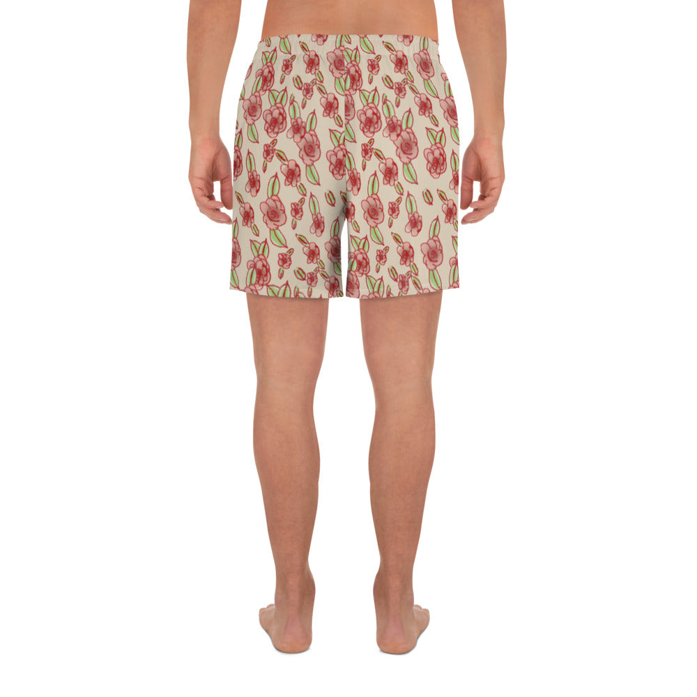 Spring Fling Men's Athletic Long Shorts