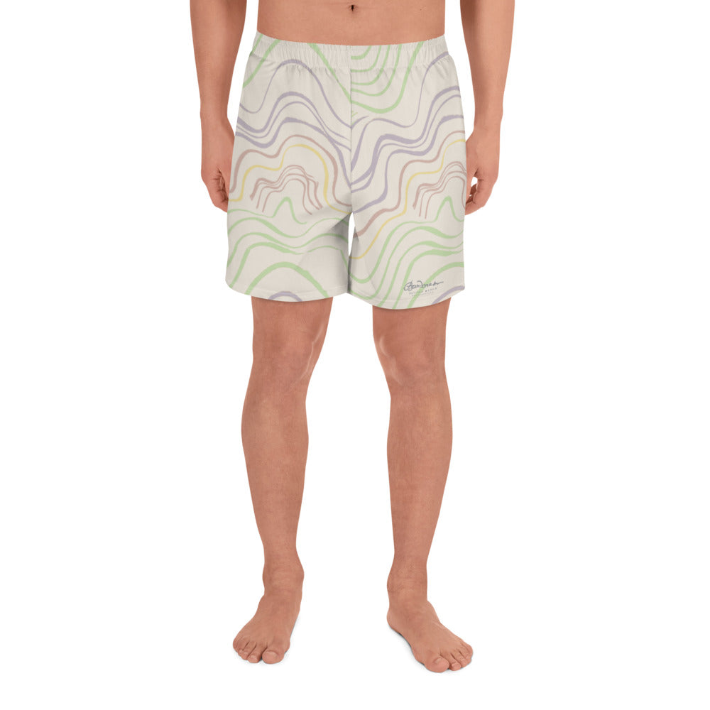 Sixties Men's Athletic Long Shorts