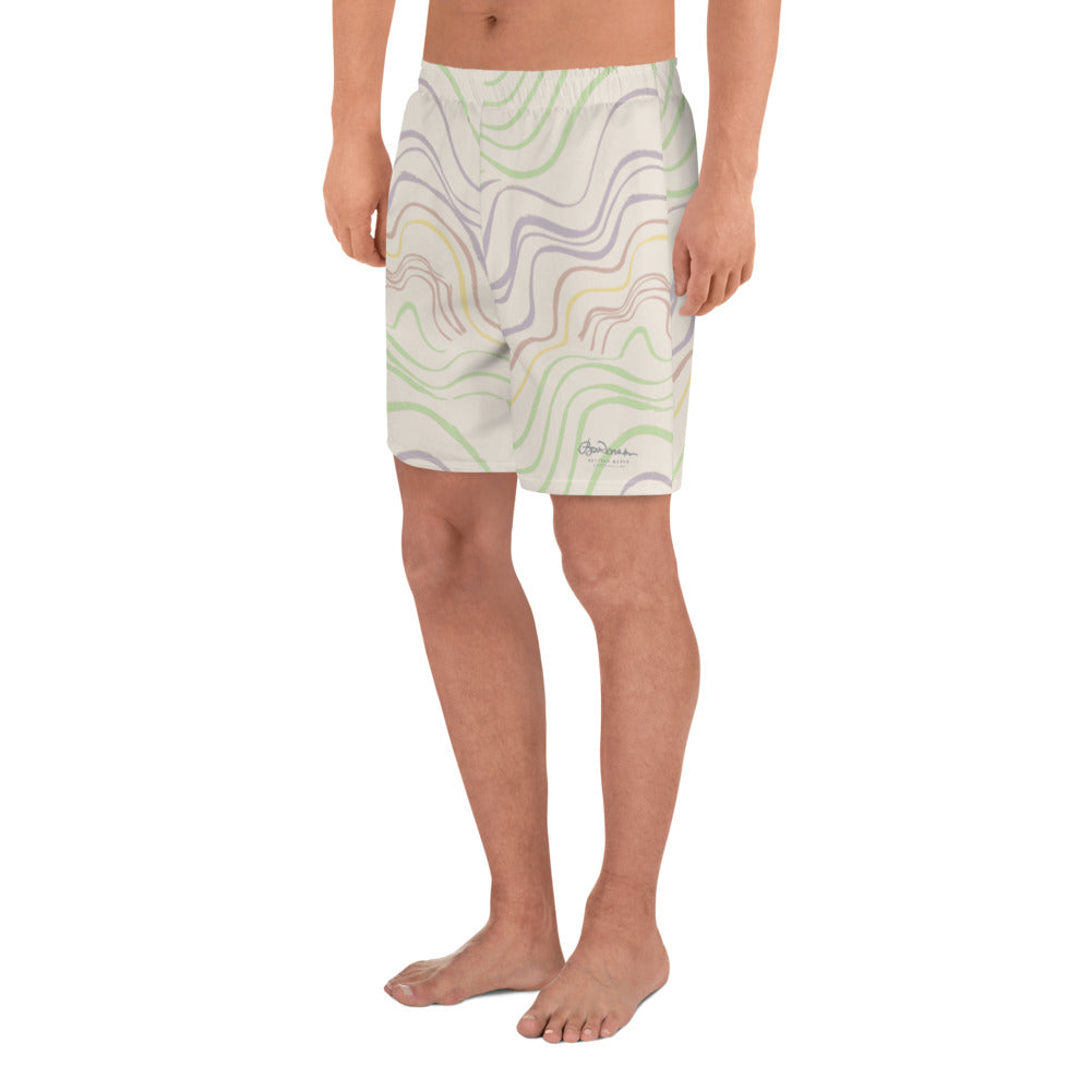 Sixties Men's Athletic Long Shorts
