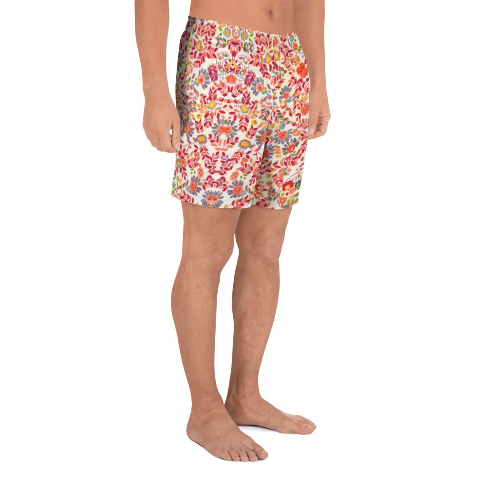 Retro Paisley Mens Shorts