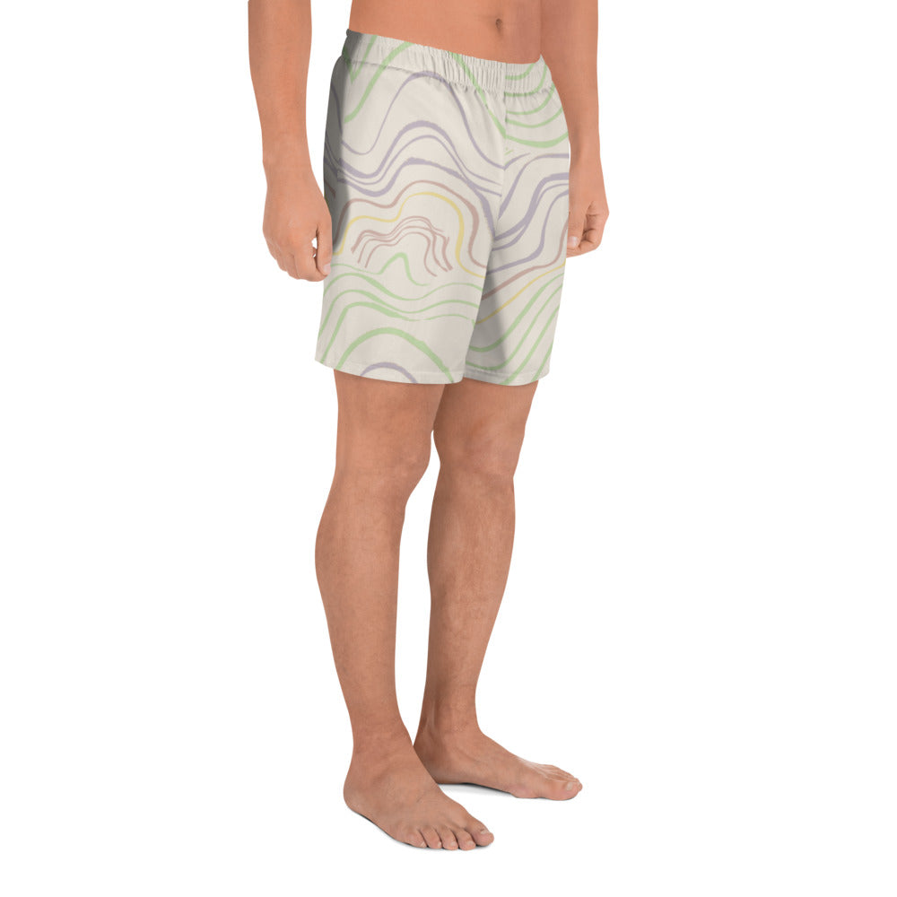Sixties Men's Athletic Long Shorts