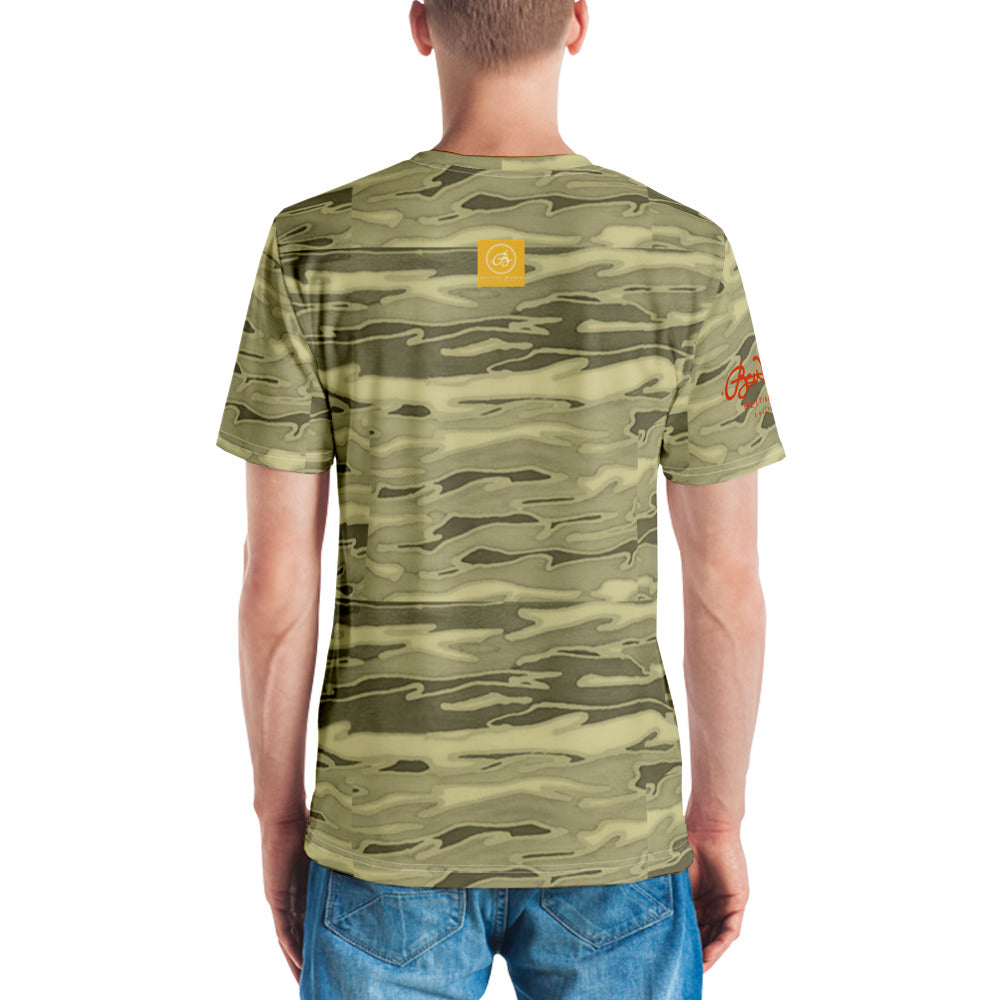 Khaki Lava Camouflage Men's T-shirt