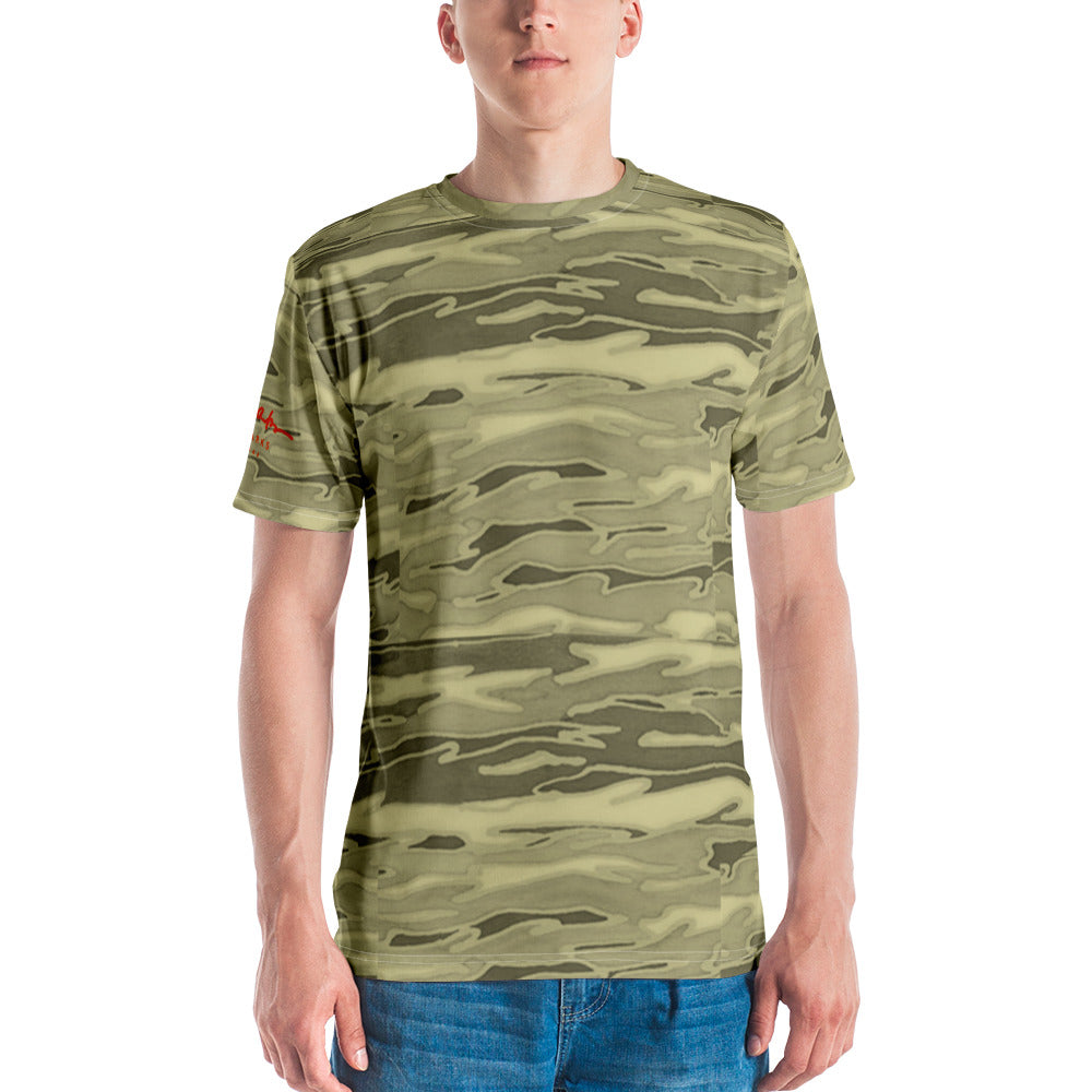Khaki Lava Camouflage Men's T-shirt
