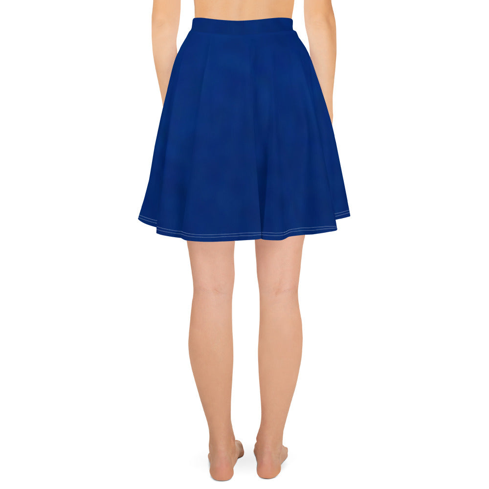 Harmony Blue Skater Skirt