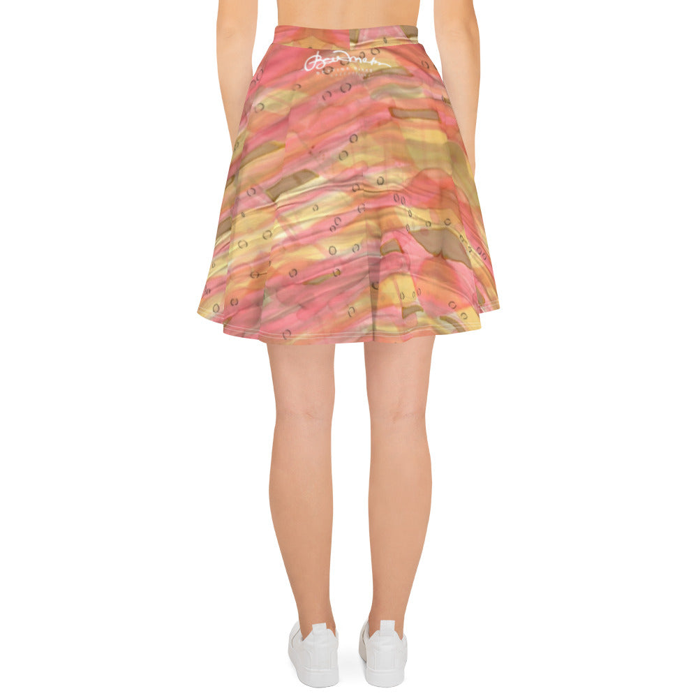 Dreamy Floral Skater Skirt