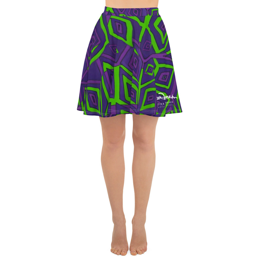 Joker Madness Skater Skirt