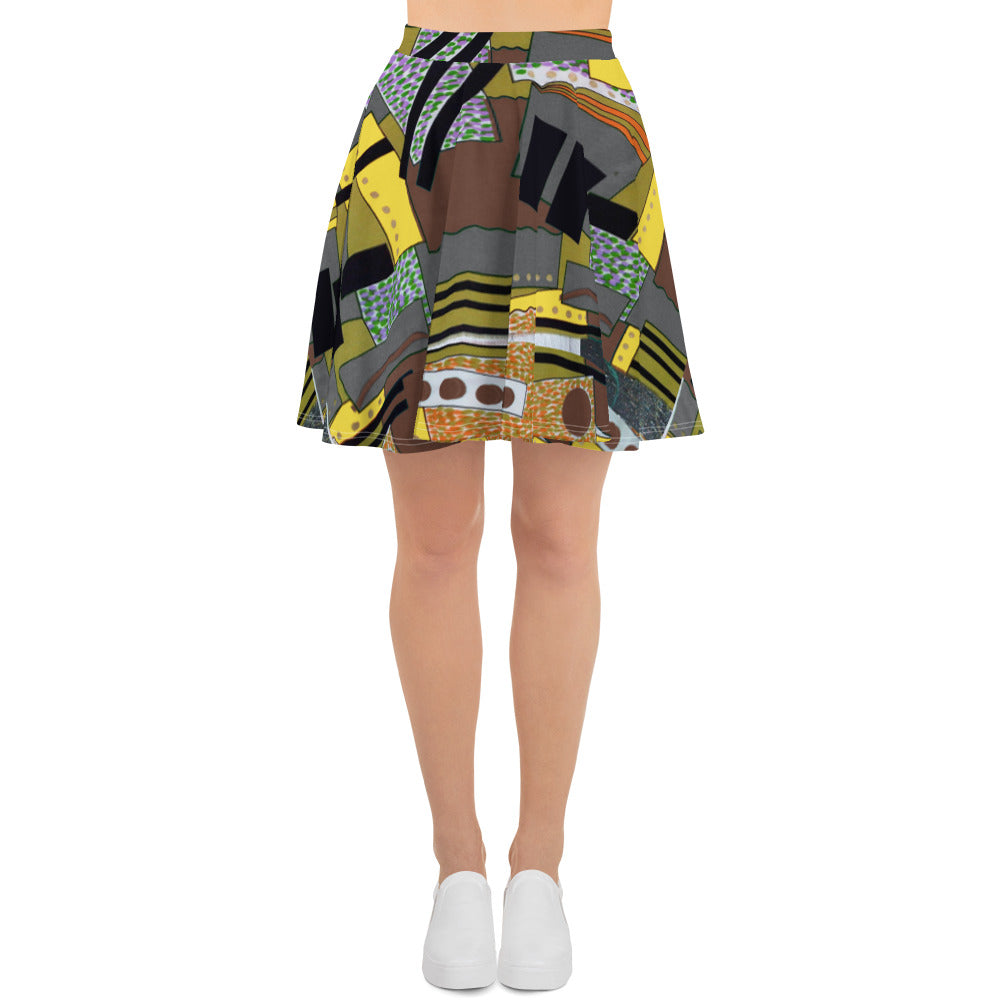 Graphic Tango Skater Skirt