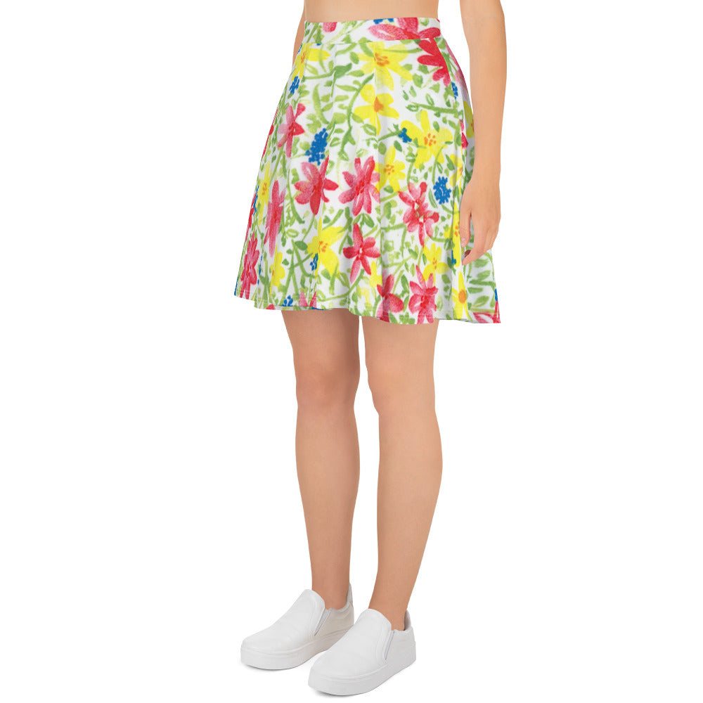 Wildflower Skater Skirt