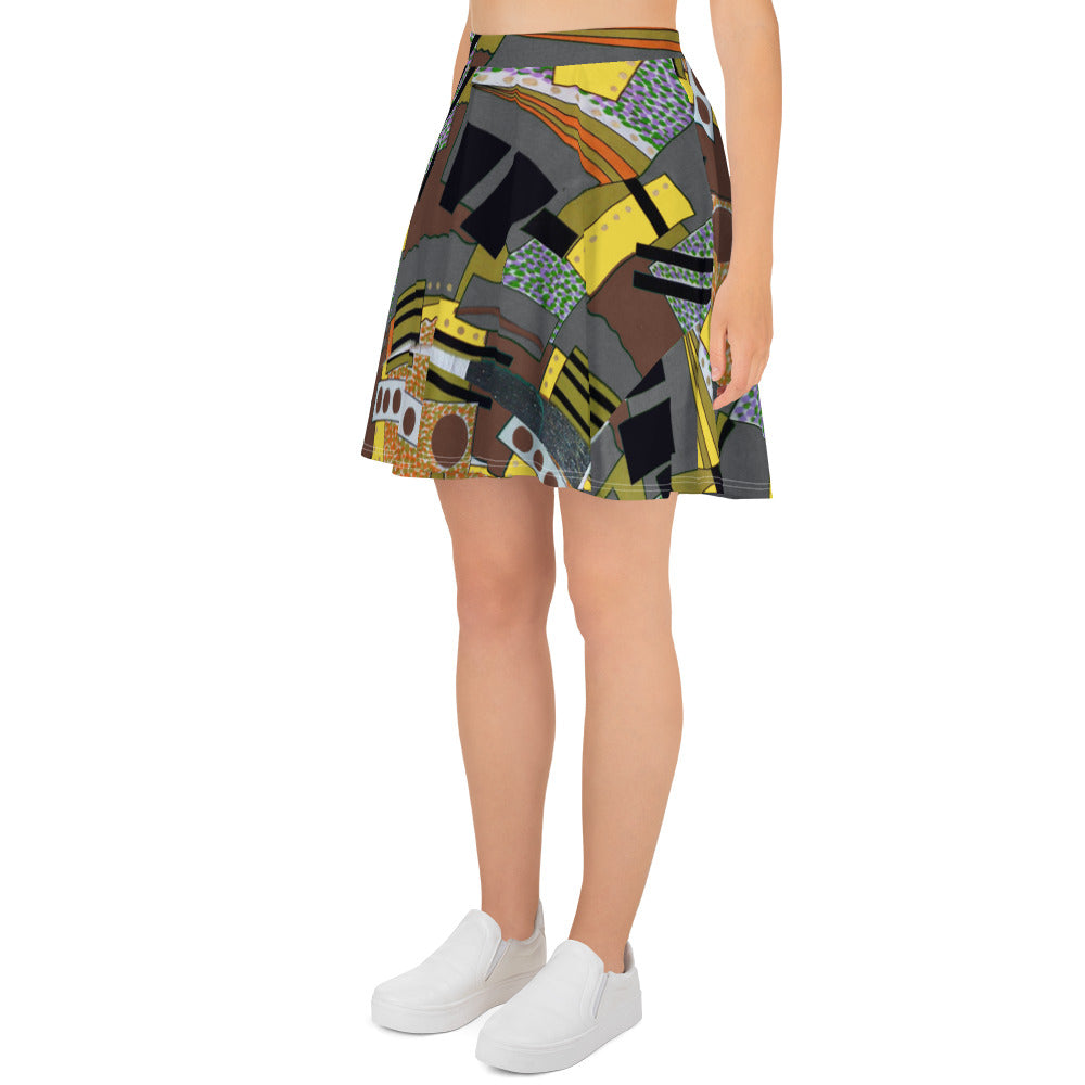 Graphic Tango Skater Skirt