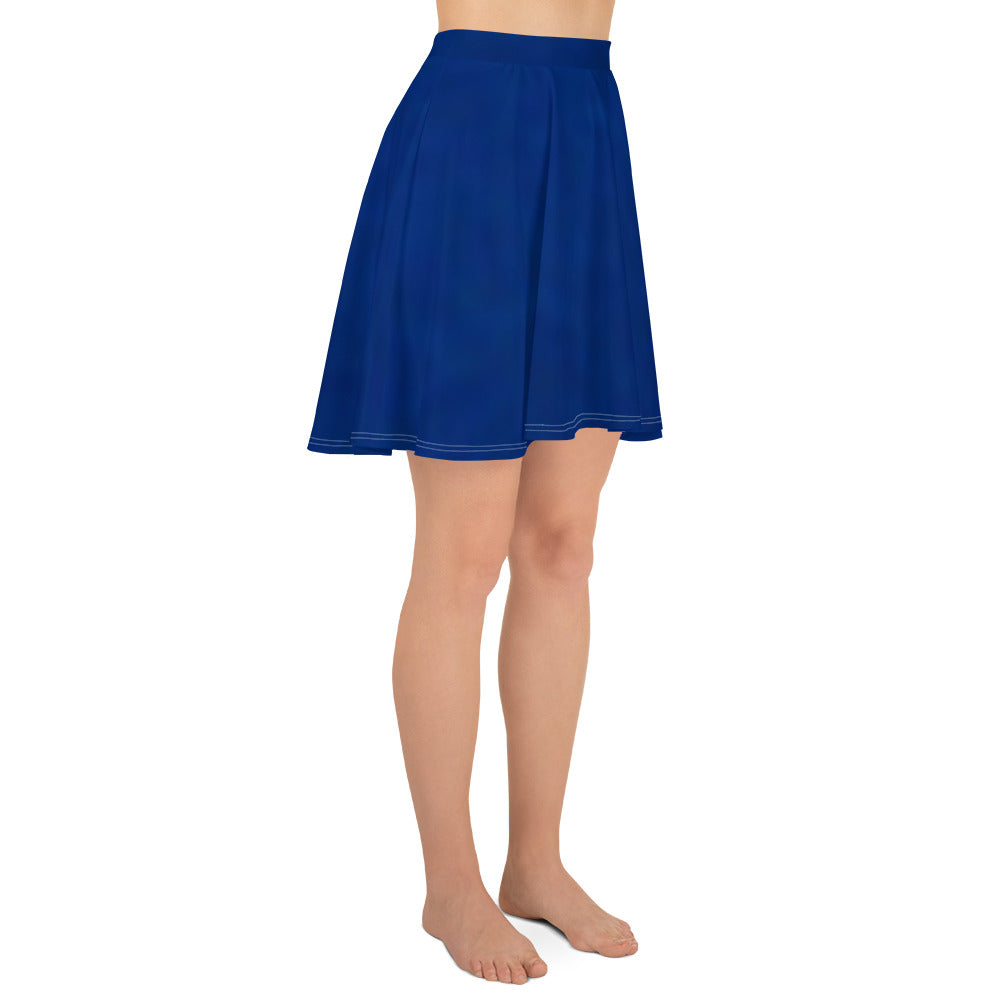 Harmony Blue Skater Skirt