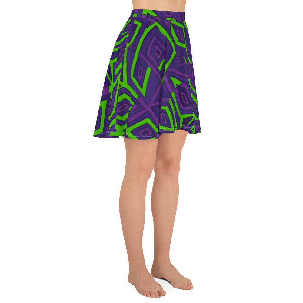 Joker Madness Skater Skirt