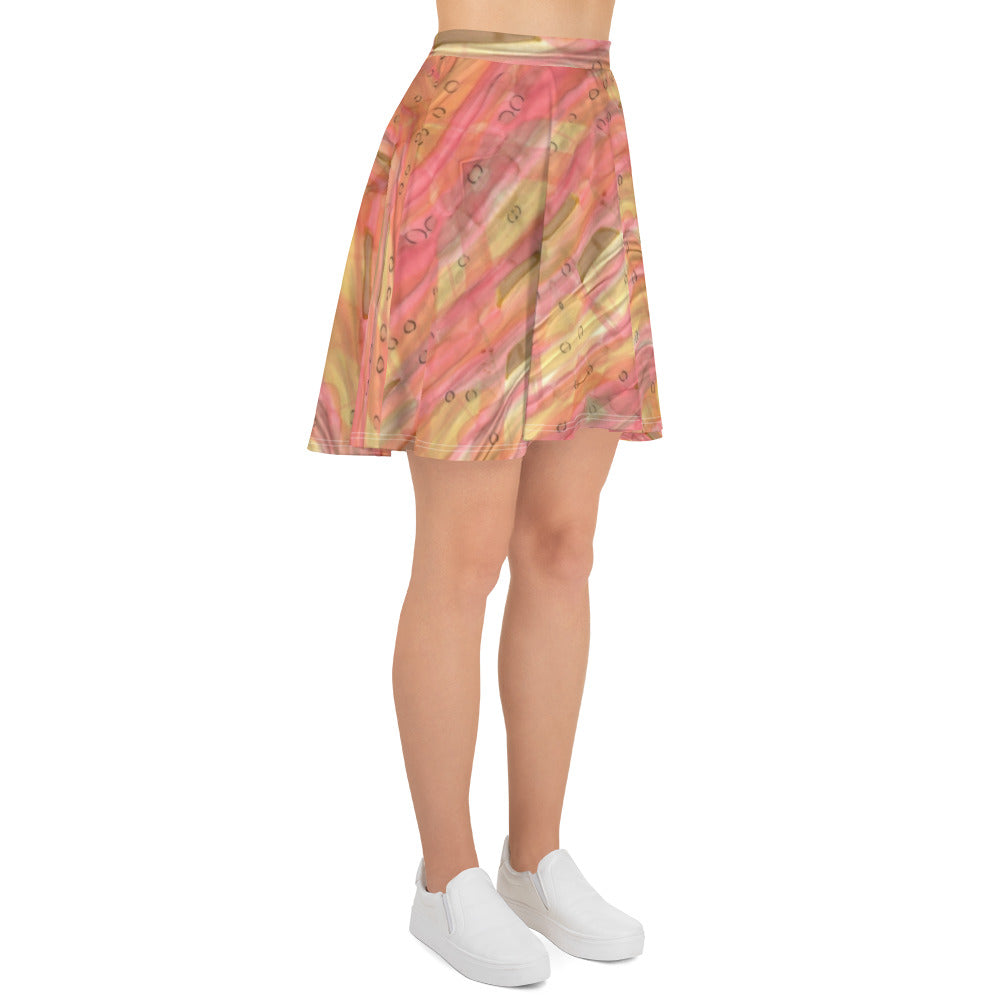 Dreamy Floral Skater Skirt