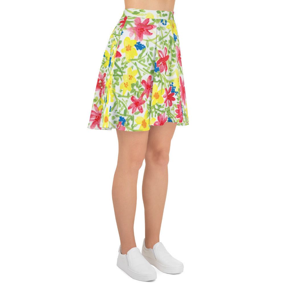Wildflower Skater Skirt